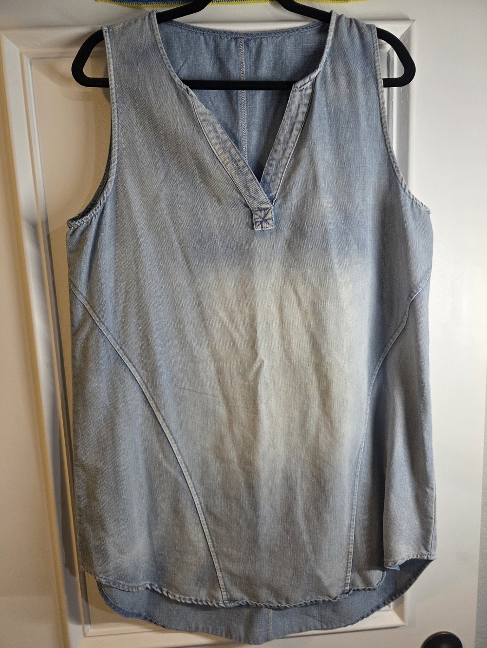 Denim Sleeveless Dress SIZE LARGE